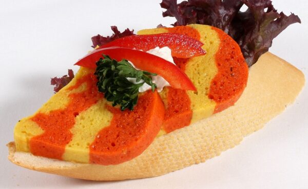 mit Terrine Paprika-Mousse (VCw)-0