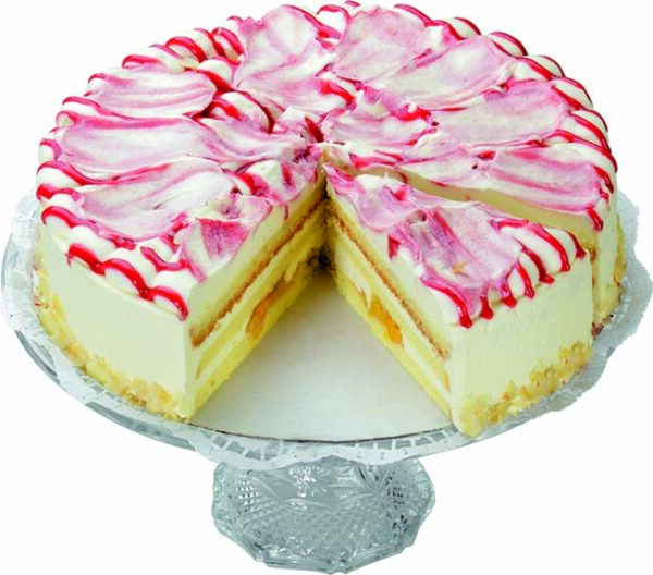 Pfirsich-Melba-Sahne-Torte-0