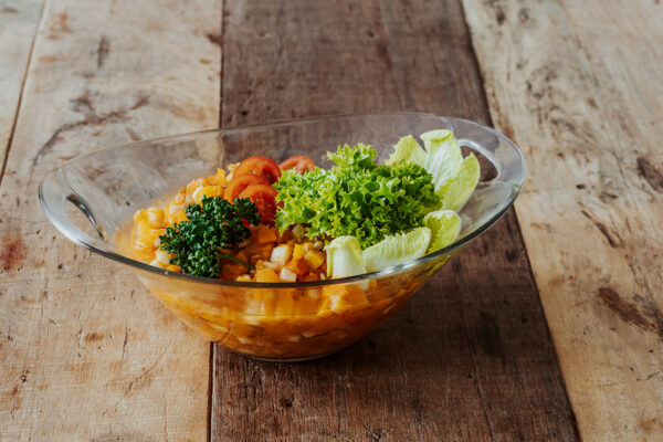 Kürbis-Grünkern-Salat – Bild 3