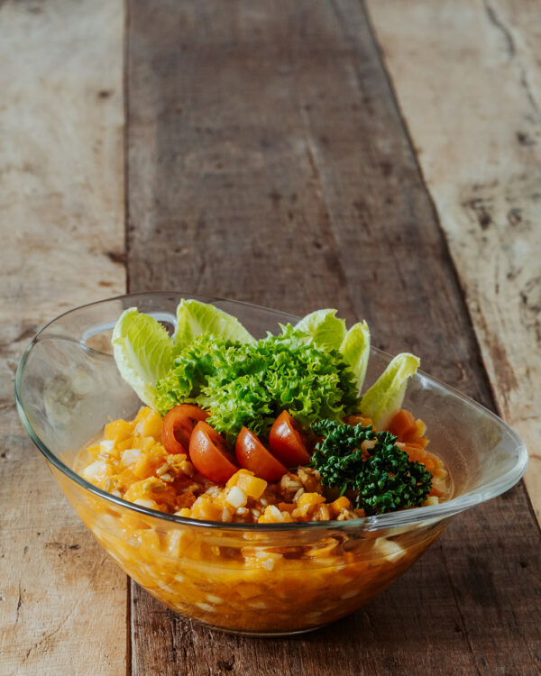 Kürbis-Grünkern-Salat – Bild 2