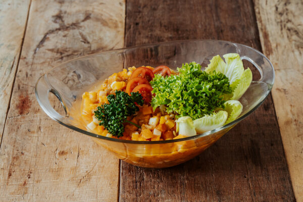 Kürbis-Grünkern-Salat – Bild 9