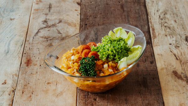 Kürbis-Grünkern-Salat – Bild 8