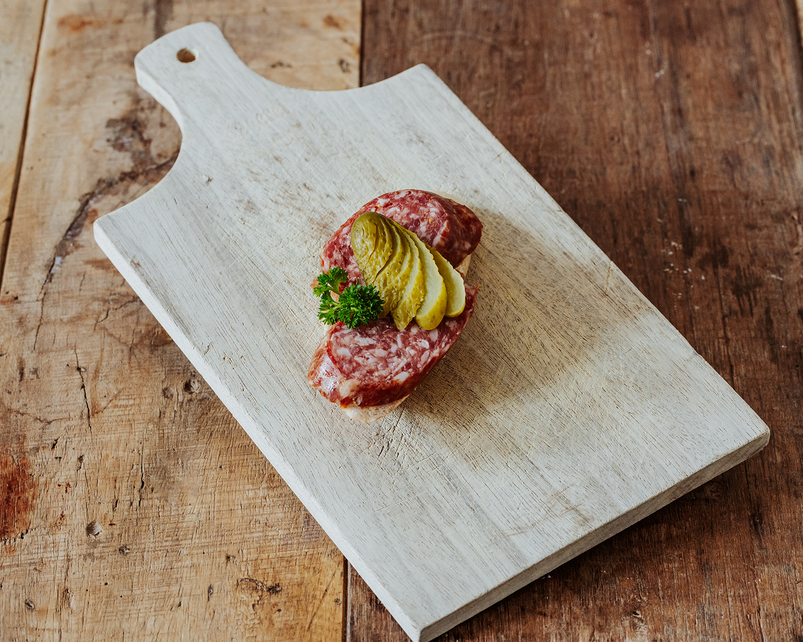 Party-Schnitten mit Schinkenmettwurst – Bild 2