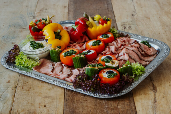 Rosa gebratenes Roastbeef – Bild 6