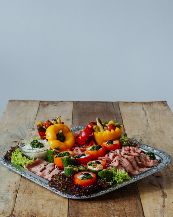 Rosa gebratenes Roastbeef – Bild 3