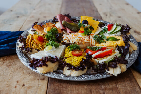 10 Vegetarische/vegane Canapés, sortiert (Kopie)